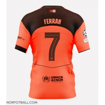 Billige Fotballdrakt Barcelona Ferran Torres #7 Replika Tredjedrakt 2025-26 Kortermet